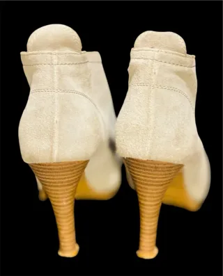 Botines Bullboxer Ante Gris Perla