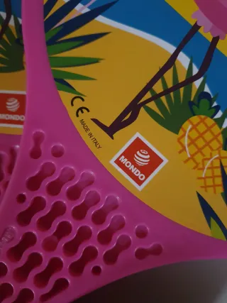 Racchette da spiaggia Mondo con fenicotteri