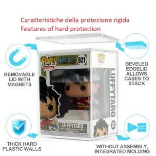 5 x Protezioni Funko Pop 4" Rigida Hard protector