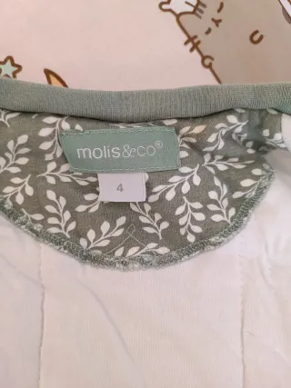 Saco dormir niña estampado hojas