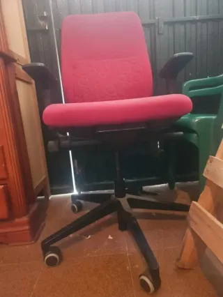 Silla de oficina/gaming roja