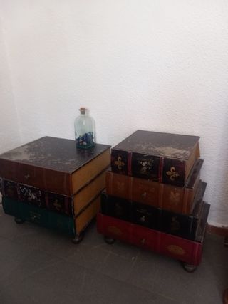 Cajoneras estilo libro antiguo