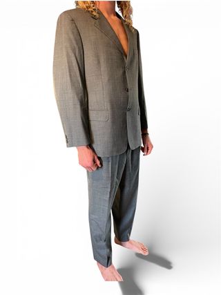 Traje Burberry Gris Hombre en perfecto estado