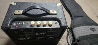 Bajo electrico + amplificador + funda + paral + 2