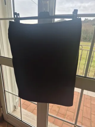 Minigonna nera Shein taglia L