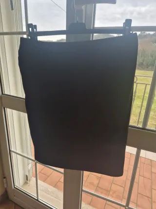 Minigonna nera Shein taglia L