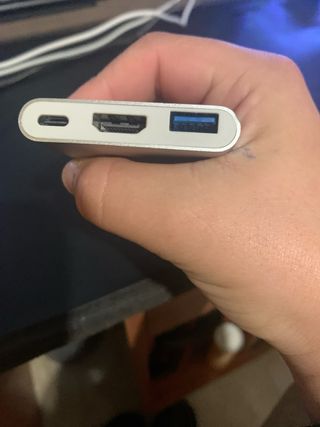 Adaptador USB-C a HDMI Blanco Nuevo