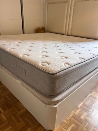 King Sice, colchón   Y canape abatible 2x2