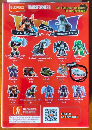 Blokees Transformers Defender V.04 Tyrants Fury