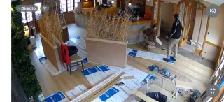 Separador biombo decorativo