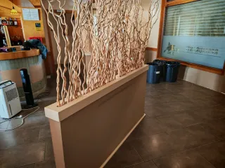 Separador biombo decorativo