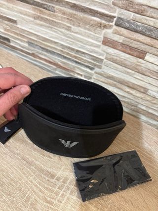Funda Gafas Emporio Armani + Gamuza