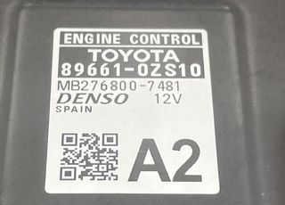 Centralita motor 89661-0zs10 toyota corolla 103228