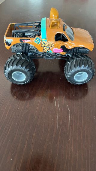 Camión Monstruo Naranja Scooby Doo