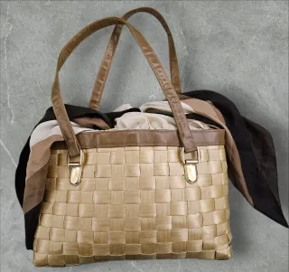 Borsa vintage intrecciata Alex