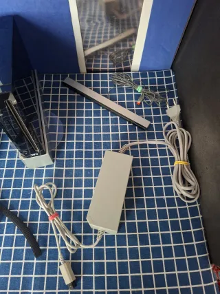 Wii RETROCOMPATIBLE ORIGINAL COMPLETA NEGRA