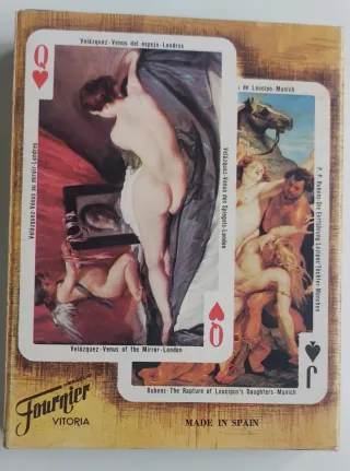 Carte da gioco 'El desnudo en el arte'