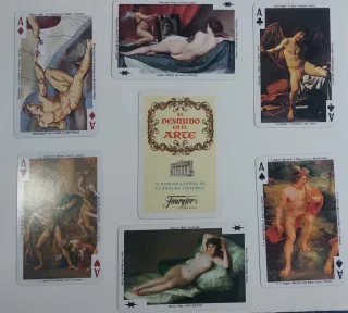 Carte da gioco 'El desnudo en el arte'