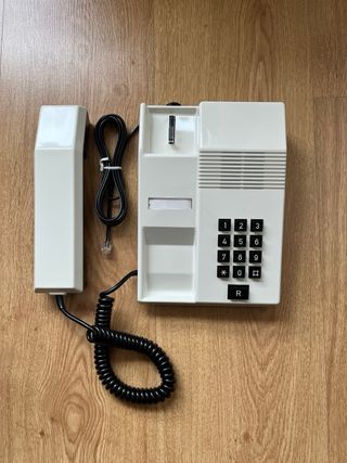 Teléfono vintage Teide blanco