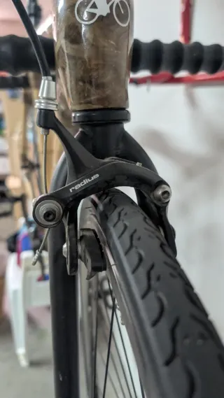 Bicicleta de bambú diseño único