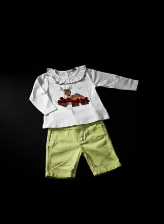 Conjunto menina 12 meses Dr. Kid