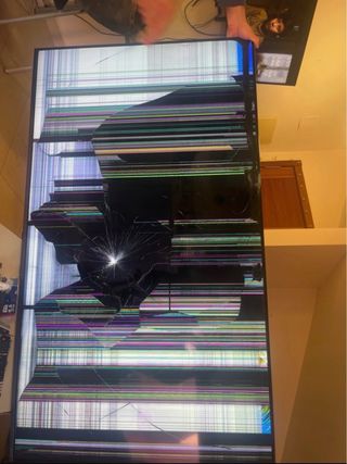 LG 65 TV para piezas