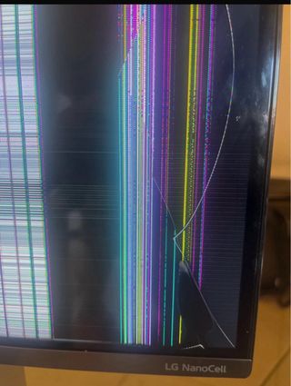 LG 65 TV para piezas