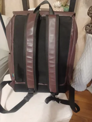 Zaino Tretorn Borgogna Pelle Uomo