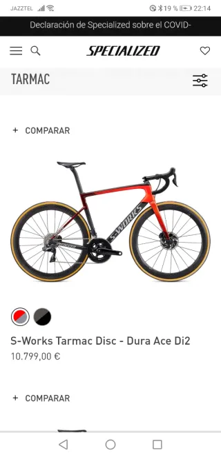 SPECIALIZED S-WORKS TARMAC SL6 DISC