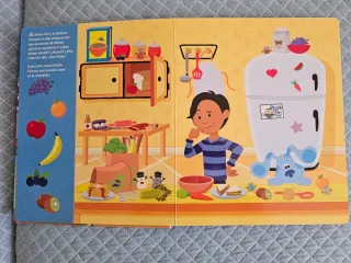 Libro cuento Busca y encuentra Pistas de Blue y tú