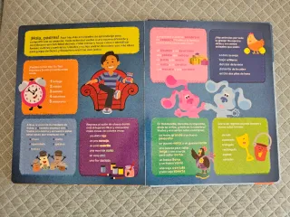 Libro cuento Busca y encuentra Pistas de Blue y tú