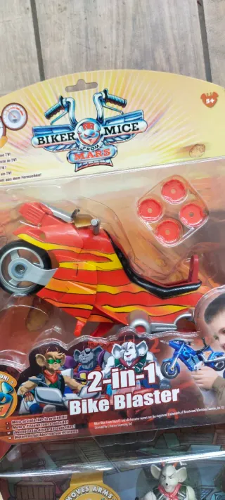 Biker Mice da Marte Moto e Action Figure