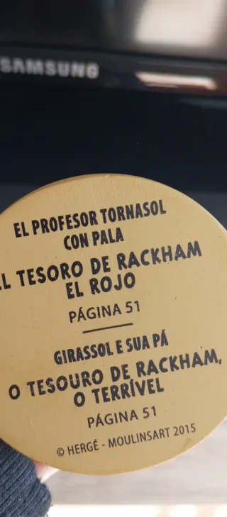 Figura Tintín Profesor Tornasol