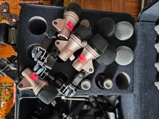 Micros Batería t.bone BD-300, 4 CD-65 y 2 EM-500