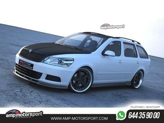 SPOILER / LIP DELANTERO PARA SKODA OCTAVIA MK2 2008-2013