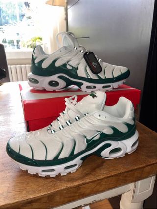 Nike Tn x Lacoste Verde y Blanco