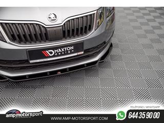 SPOILER / LIP DELANTERO V2 PARA SKODA OCTAVIA MK3 2016-2020
