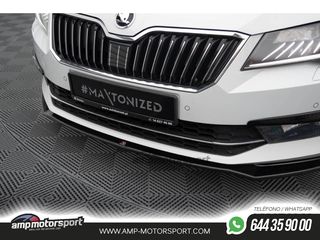 SPOILER / LIP DELANTERO V2 PARA SKODA SUPERB MK3 2015-2018