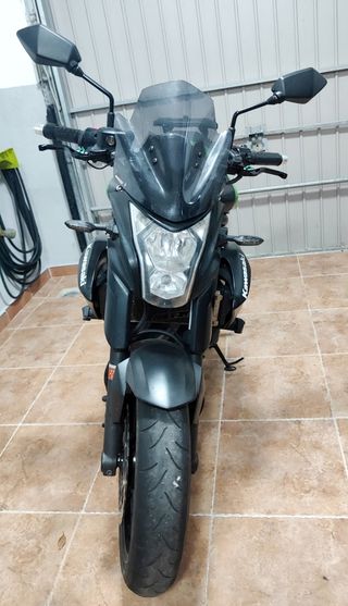 Kawasaki ER6n con ABS y limitada en papeles