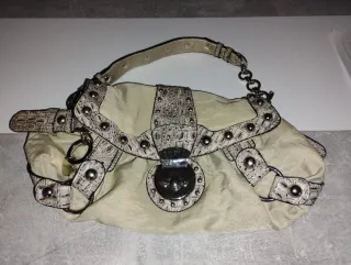 Bolso Guess Beige Multicolor Auténtico
