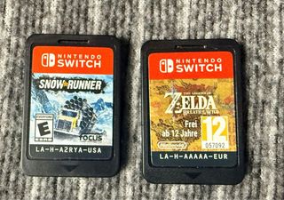 Tarjetas Amiibo Zelda + Juego Snowrunner