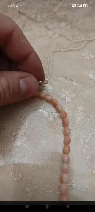 Collana Corallo Pelle D'Angelo