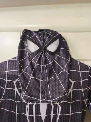 Disfraz Spiderman Negro para 1.70 CMS.