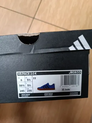 Zapatillas Adidas Nuevas Azul y Marrón