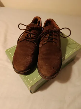 Zapatos niño ante cordones