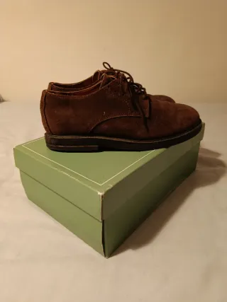 Zapatos niño ante cordones