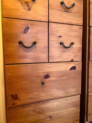 Cajoneras de pino macizo