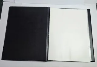 Album per Monete Raccoglitore Pagine Trasparenti