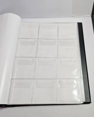 Album per Monete Raccoglitore Pagine Trasparenti