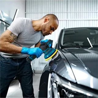 Levigatrice LUCIDATRICE ROTORBITALE 2 BATTERIA 18V